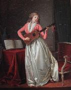 Henri-Nicolas Van Gorp Nina chantant la romance oil painting